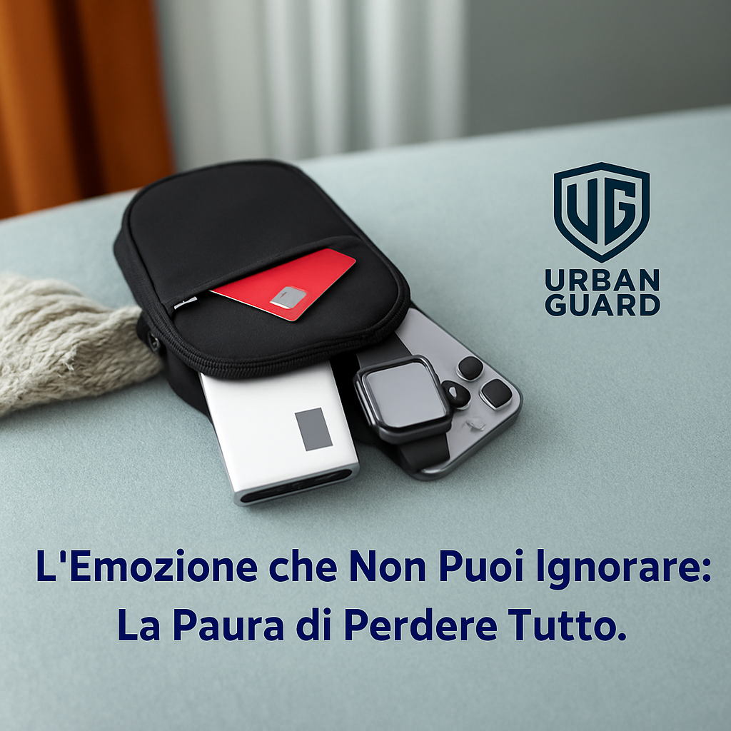 🛡️ URBAN GUARD™ – La Borsa Antifurto Intelligente per la Vita Urbana
