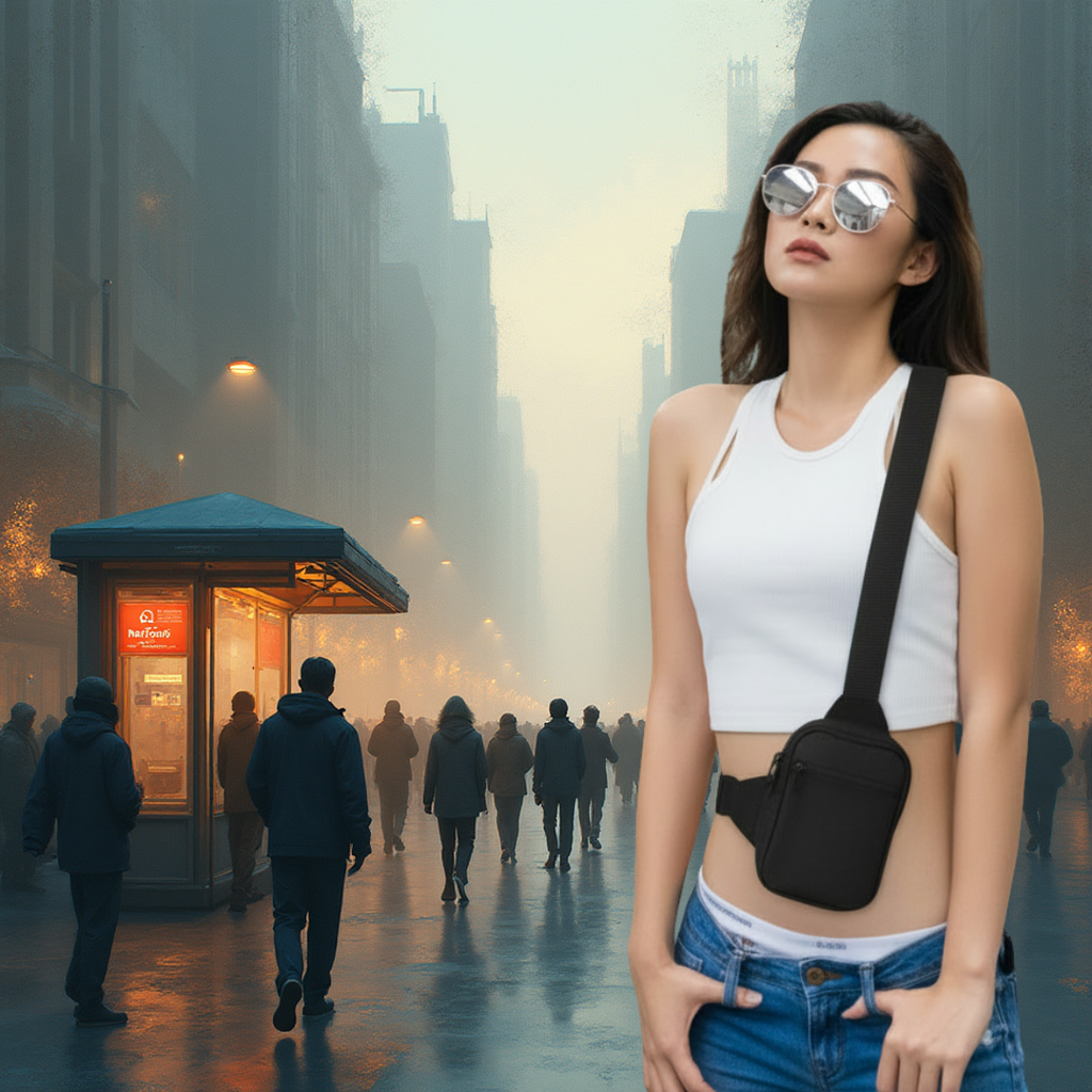 🛡️ URBAN GUARD™ – La Borsa Antifurto Intelligente per la Vita Urbana